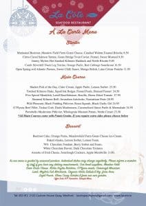 A La Carte