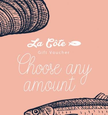 Any amount voucher la cote restaurant gifts wexford