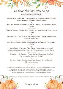Tasting Menu